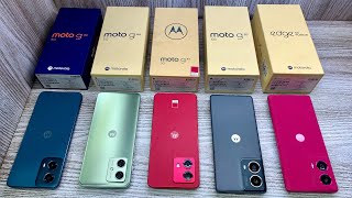 Moto Edge 50 Fusion vs Moto G85 5g vs Moto G84 5g vs Moto G64 5g vs Moto G34 5g 🔥 Moto Smartphone [upl. by Aehsel]