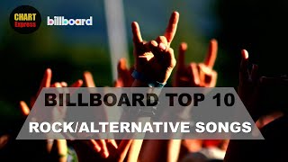 Billboard Top 10 RockAlternative Songs USA  April 08 2023  ChartExpress [upl. by Neeruam]