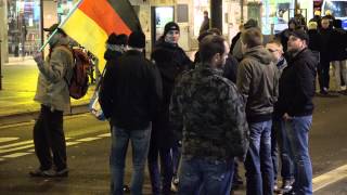 Naziaufmarsch in Bonn BoGiDa am 22122014 [upl. by Icul]