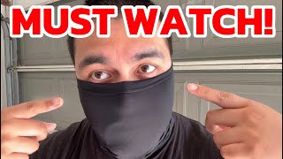 Achiou Winter Balaclava Fleece Hood Ski Mask My Honest Review [upl. by Shurwood]