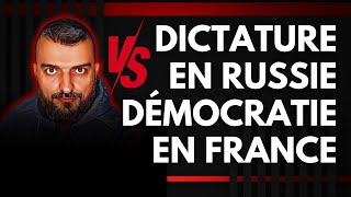 RÉGIME TOTALITAIRE EN RUSSIE VS DÉMOCRATIE EN FRANCE Charbofficiel2 [upl. by Yhtomot]