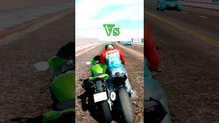 new Ninja Kawasaki vs old bike [upl. by Yreme806]