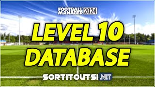 Is this the BEST DATABASE for Football Manager 2024  England Level 10 [upl. by Solon119]