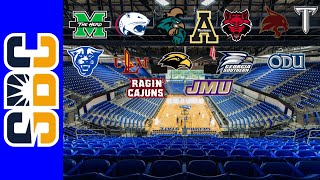 All Sun Belt Conference Basketball Arenas [upl. by Ingamar]