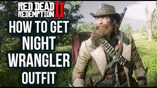 Red Dead Redemption 2  How To Get The Night Wrangler Outfit 1616 Trapper Outfits Location Guide [upl. by Nohsreg]