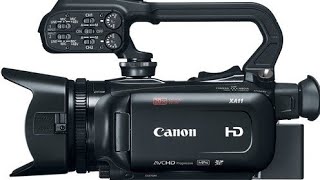 Canon XA11 Compact Full HD Professional Camcorder with HDMI  Composite Output Unboxing and overview [upl. by Sibby]