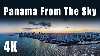 Panama From The Sky  An Aerial Journey 4K Drone Footage [upl. by Sorci]