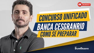 Concurso Nacional Unificado Cesgranrio será a banca [upl. by Arlo]