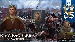 5 Crusader Kings III Roleplay  The Great Viking War Young King Old Jarl Viking Rus Rurikid [upl. by Anuait400]