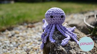 Jak zrobić meduzę na szydełku Amigurumi dla początkujących  pasartpl [upl. by Lananna]