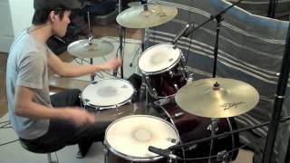 Hillsong  Mighty To Save Drum Cover [upl. by Ydnac]