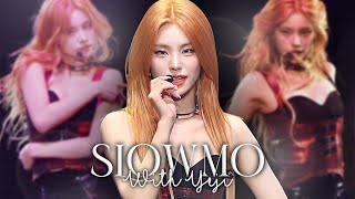 SLOWMO Twixtor Yeji quotCrown On My Headquot fancam 24022425 concert 4K ITZY 2ND WORLD TOUR BORN TO BE [upl. by Niuq]