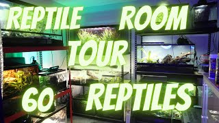 Reptile Room Tour 12222023 [upl. by Ilrahc500]