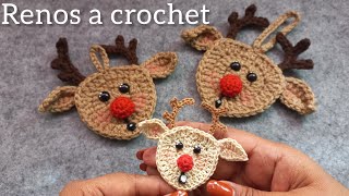 Reno a Crochet para tu arbolito navidadcrochet navidad amigurumi [upl. by Malia938]