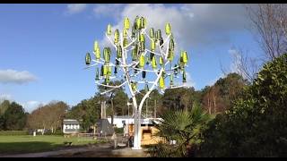 Wind Trees  Wind Turbine That Looks like a Tree [upl. by Mikol]