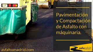 Pavimentación y Compactación 🚜⚙ de Asfalto 🚧 [upl. by Norbert]