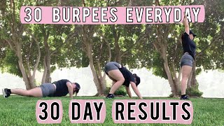 I Did 30 Burpees Everyday for 30 Days and This is What Happened [upl. by Sid922]