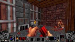 Blood Crossmatching Total Conversion for Duke Nukem 3D  E1M2 Gameplay [upl. by Ecyt]