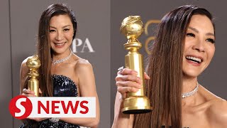 Michelle Yeoh is Malaysias first Golden Globe award winner [upl. by Leind]