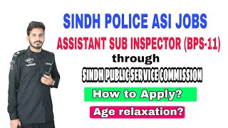 SPSC ASI BPS11 Jobs 2024 Age relaxation amp how to apply saqibtutor8755 [upl. by Clarabelle198]