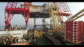 Scaldis Salvage amp Marine  Decommissioning of platform K10 B [upl. by Naasar]