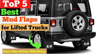 Top 5 Best Mud Flaps for Lifted Trucks in 2024  Best Mud Flaps for Pickups [upl. by Rabka663]