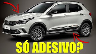 ARGO TREKKING é SÓ ADESIVO  Teste completo do FIAT de R 60 mil [upl. by Annazor]