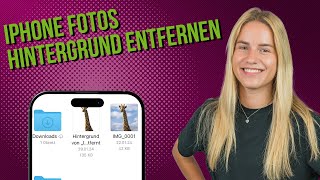 Fotohintergrund entfernen auf dem iPhone  Ohne App Ohne Photoshop [upl. by Melas]