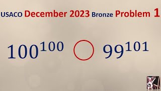 USACO December 2023 Bronze Problem 1 First Contest Course Classes Training Computing Olympiad Guide [upl. by Tteragram]