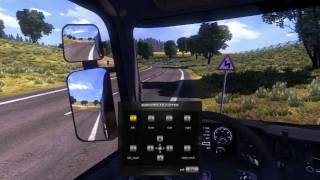 Adjusting mirrors in ETS2 [upl. by Aluk602]