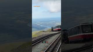 Train to the Heaven  Snowdonia Mountain Summit point  Wales  UK [upl. by Mathe]