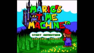 Marios Time Machine Intro SNES Introduction [upl. by Hgieliak]