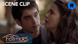 The Fosters  Season 2 Episode 10 Brandon and Callie Kiss  Freeform [upl. by Berkshire]