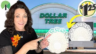 MIND BLOWING Dollar Tree Paper Doily HACKS [upl. by Alcock]