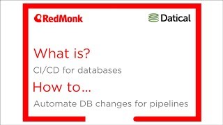 What is CICD for databases How to automate DB changes for pipelines [upl. by Manly4]