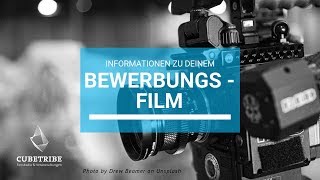 Bewerbungsfilm  Bewerbungsvideo professionell und bezahlbar [upl. by Retepnhoj]