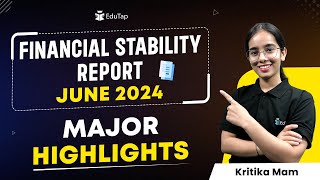 RBI Financial Stability Report June 2024  Finance Current Affairs  RBI Grade B Exam Preparation [upl. by Harman582]