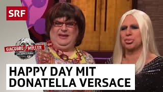 MarieAngelas Happy Day mit Donatella Versace  Giacobbo  Müller  Comedy  SRF [upl. by Aryl894]