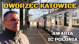 POCIĄGI NA KATOWICKIM DWORCU PKP duży ruch w niedzielny poranek IC EIP TLK POLREGIO vlog [upl. by Nilad954]