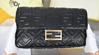 Fendi Baguette Chain Bag Double F Bag Handbag Fendi by Marc Jacobs Baguette Chain Midi [upl. by Inga]