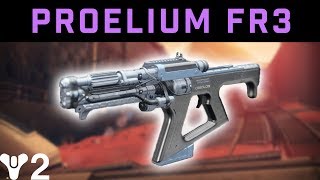 Destiny 2 Proelium FR3 Weapon Review  FastFiring Omolon Fusion Rifle Warmind [upl. by Cooke]