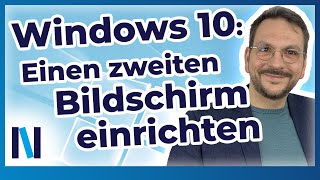 Windows 10 Mit einem zweiten Bildschirm arbeitest Du viel effektiver [upl. by Peltier735]