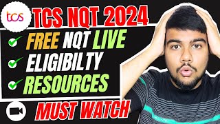 TCS FREE NQT Latest Update  Next Phase Exam in July 2024  Complete Hiring Details [upl. by Yrtua]