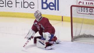 Carey Price drills January 21 2017 [upl. by Arlin]