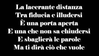 Tiziano Ferro  La paura che lyrics 2011 [upl. by Walworth]