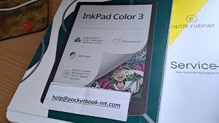 Pocketbook InkPad Color 3 unboxing 20 pocketbook [upl. by Ayekram]