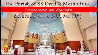 400 PM  Vigil Mass  32nd Sunday in OT  110924 [upl. by Lorita385]