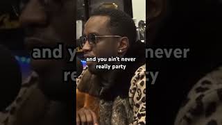 P Diddy gets nervous when asked about his party’s pdiddy 50cent rap shorts shortsviral duet [upl. by Daffie]