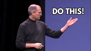 Steve Jobs Presenting Secret You Can Use to WIN [upl. by Zul]