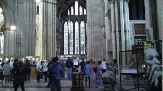 York Minster  Choral evensong with organ [upl. by Enortna]